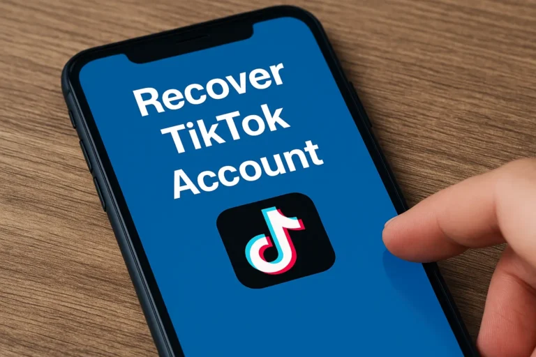 Passo a Passo: Recuperar Conta Banida no TikTok