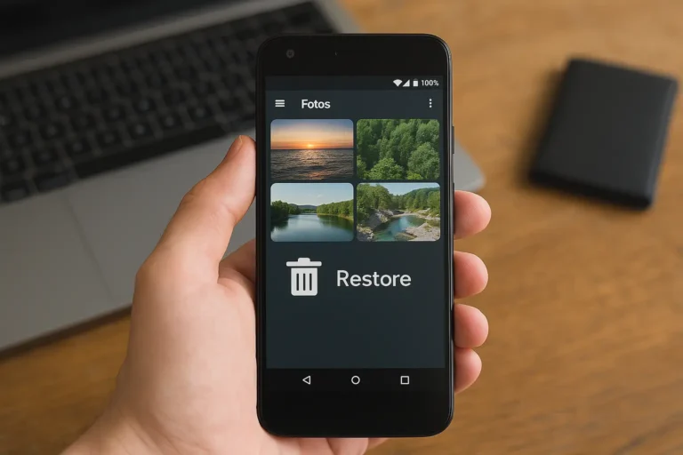Passo a Passo para Recuperar Fotos Apagadas de Celulares Android