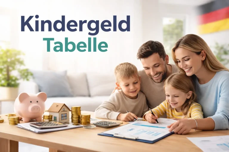 Kindergeld Tabelle: Valores Atualizados