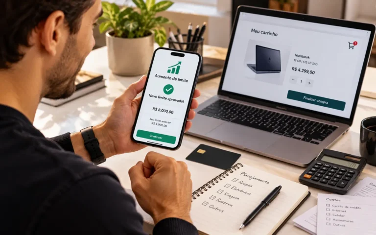 Como aumentar o limite do cartão para compras maiores