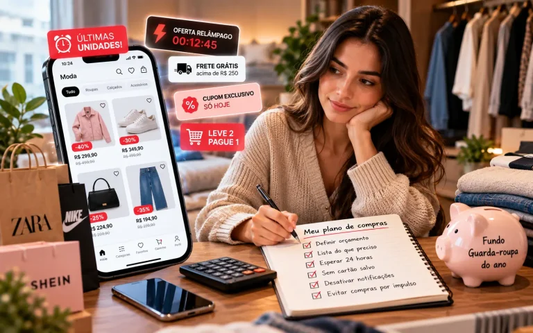 Compra por impulso em apps de moda: 6 técnicas para frear