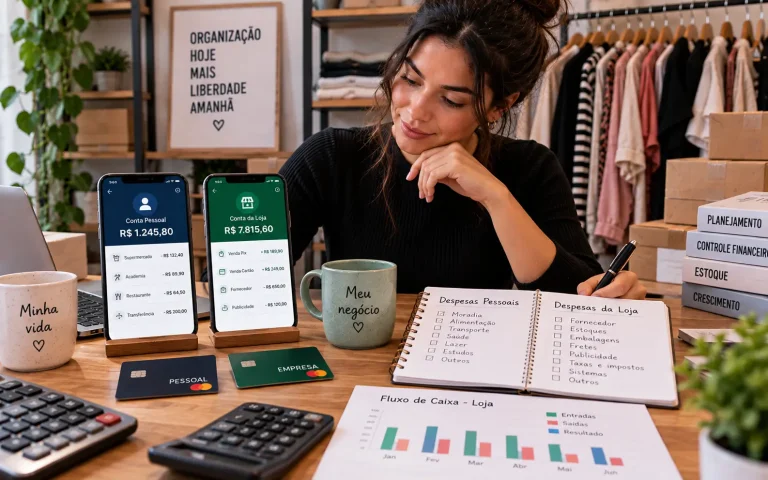 Como separar finanças pessoais das do pequeno negócio