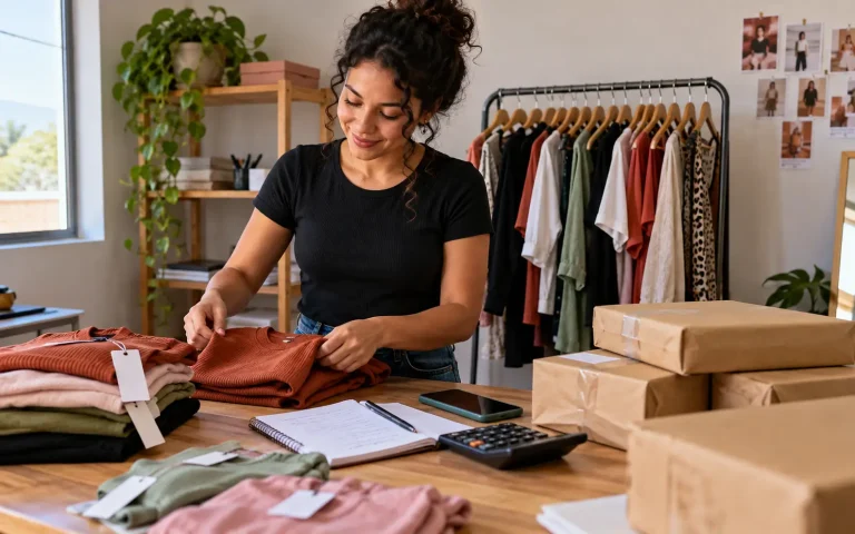 Revender roupas compradas em atacado: como começar com pouco capital