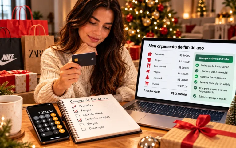 Planejar as compras de fim de ano no cartão