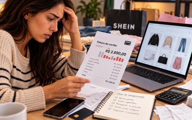 Fatura do cartão cheia após compras online: como se reorganizar